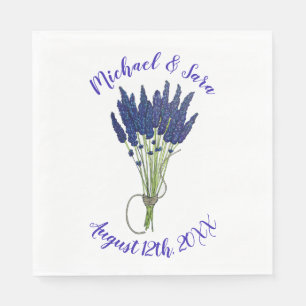 Serviette En Papier Fête des mariées Mariage de la Fête du Jardin Lave