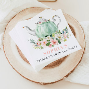 Serviette En Papier Fête des mariées Tea Party
