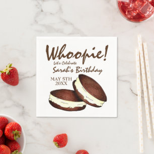 Serviette En Papier Fêtons ! Whoopie Pies fête d'anniversaire