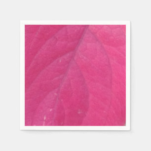 Serviette En Papier Feuille d'automne pourpre