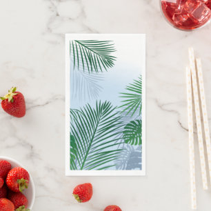 SERVIETTE EN PAPIER FEUILLES 3