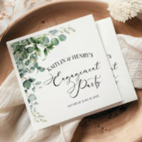 Feuilles de Eucalyptus Vertes Fête de Fiançailles 