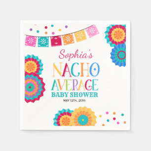Serviette En Papier Fiesta Baby shower Napkin Nacho fête moyenne