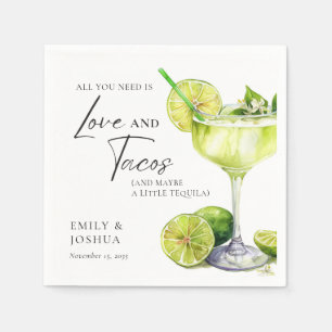 Serviette En Papier Fiesta Margarita Couples Douche