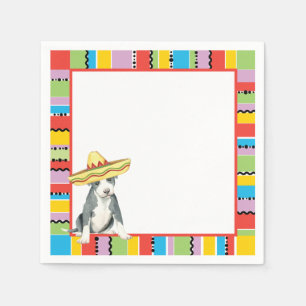 Serviette En Papier Fiesta Pit Bull Terrier