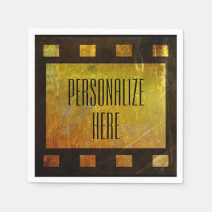 Serviette En Papier film vintage