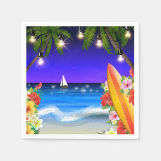 Serviette En Papier Fin de l'été Papier serviettes