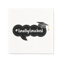 Finalement terminé Graduation bulle noire