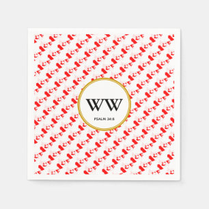 Serviette En Papier FLAG CANADA Mariage fête du patrimoine d'anniversa