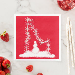 Serviette En Papier Flèche de neige de l'Idaho