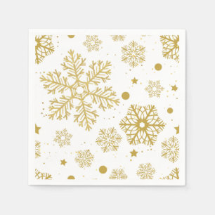 Serviette En Papier Flèche dorée