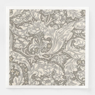 Serviette En Papier Fleur de bouton de bachelier de William Morris Bot