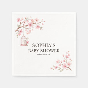 Serviette en papier Fleur de cerisier Sakura Baby 