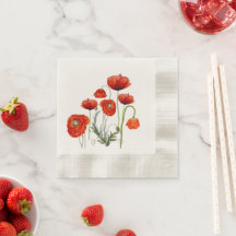 Fleur de défilé ROUGE POPPY