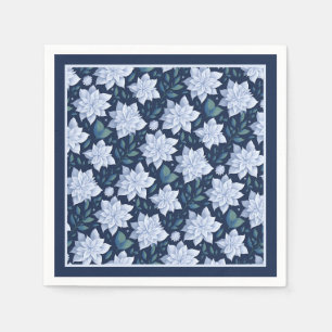 Serviette En Papier Fleur de minuit