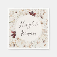Fleur sauvage de Cuivre Bourgogne | Mariage beige