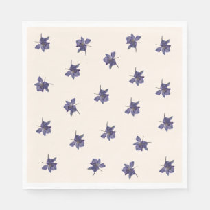 Serviette En Papier Fleur sauvage de jardin Whimsical
