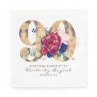 Fleurs de Bourgogne et typographie de l'or 90e ann