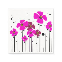 Fleurs roses
