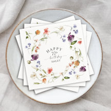 Fleurs sauvages pour 70e anniversaire, Floral Fémi