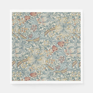 Serviette En Papier Fleurs vintages William Morris Golden Lily