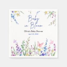 Floral Spring Baby in Bloom Baby Shower  