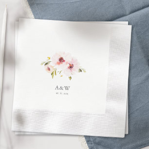 Serviette En Papier Floral vintage