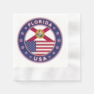 Serviette En Papier Floride