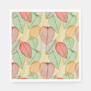 Serviette En Papier Foliage de septembre