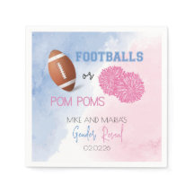 Football ou Pom Poms sexe révéler des serviettes