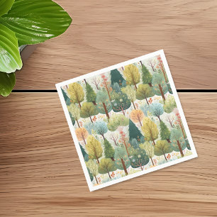 Serviette En Papier Forêt de Tale Fairy