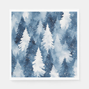 Serviette En Papier Forêt hivernale de Silent Pines