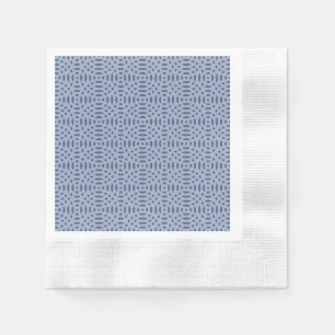 Serviette En Papier formes circulaires motif transparent