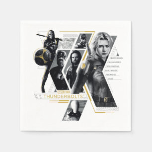 Serviette En Papier Foudre*   Graphisme de groupe