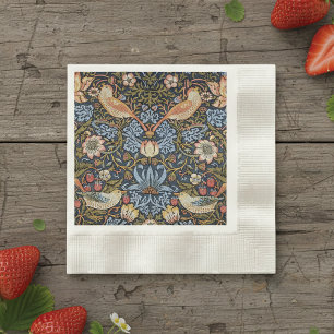 Serviette En Papier Fraise Thief Oiseaux William Morris