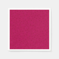 Framboise monochrome avec petits pois.