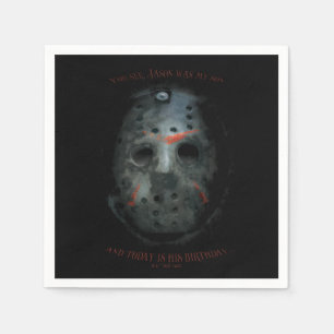 Serviette En Papier Freddy contre Jason   Devis Jason Mask
