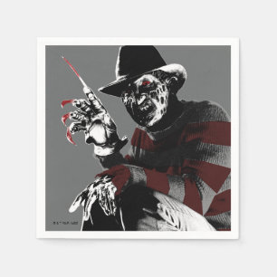 Serviette En Papier Freddy contre Jason   Freddy Seeing Red