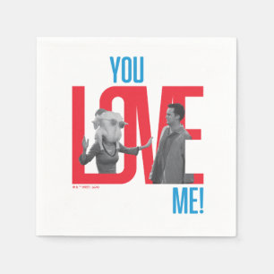 Serviette En Papier FRIENDS™ Citation You Love Me