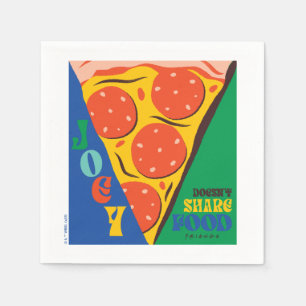 Serviette En Papier FRIENDS™ Joey ne partage pas la nourriture - Gra