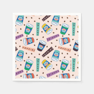 Serviette En Papier FRIENDS™ Motif vibrant de Central Perk