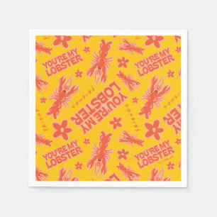 Serviette En Papier FRIENDS™ Vous êtes mon homard motif vibrant