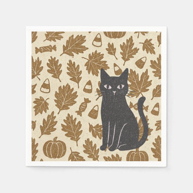 Serviette En Papier Frights & Delights (Devant)