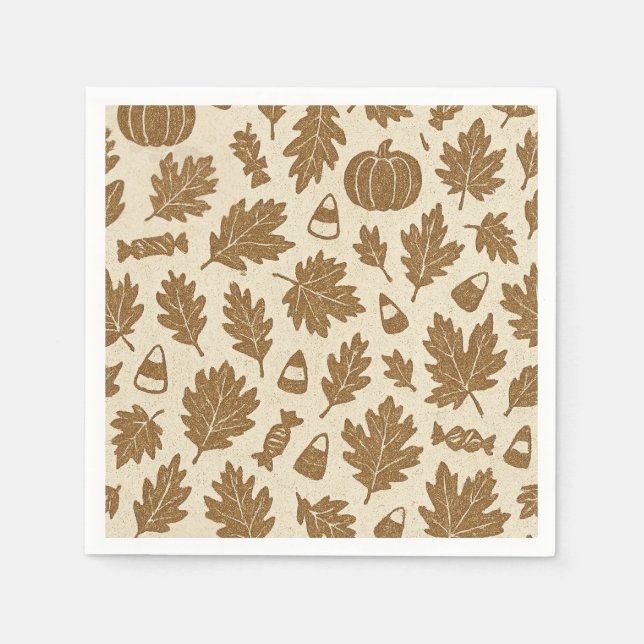 Serviette En Papier Frights & Delights (Devant)