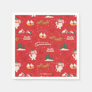 Serviette En Papier Frosty - Le Motif favori de tout le monde