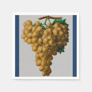 Serviette En Papier Fruit frais - Raisins de Vin d'or