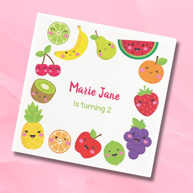 Serviette En Papier fruit sucré (Créateur téléchargé)