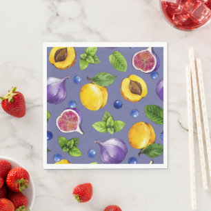 Serviette En Papier Fruits d'été