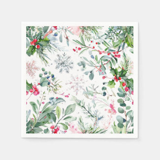 Serviette En Papier fruits frais d'hiver