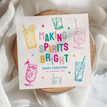 Fun Coloré Rendre les esprits brillants' Noël